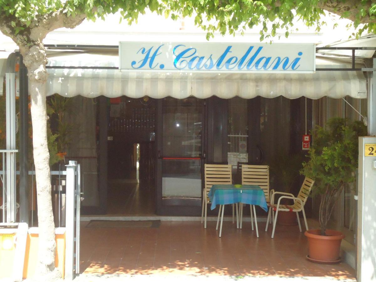 Hotel Castellani Римини Экстерьер фото