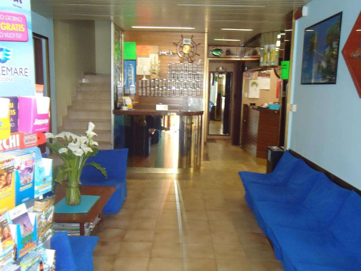 Hotel Castellani Римини Экстерьер фото
